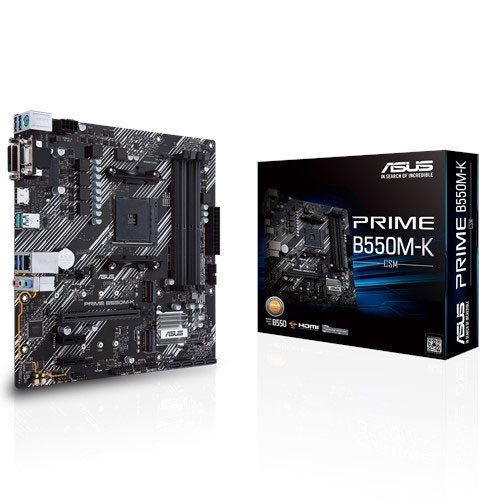 AMD B550 (Ryzen AM4) micro ATX 主機板配備雙 M.2、PCIe 4.0、1 Gb 乙太網路、HDMI/D-Sub/DVI、SATA 6 Gbps、USB 3.2 Gen 
