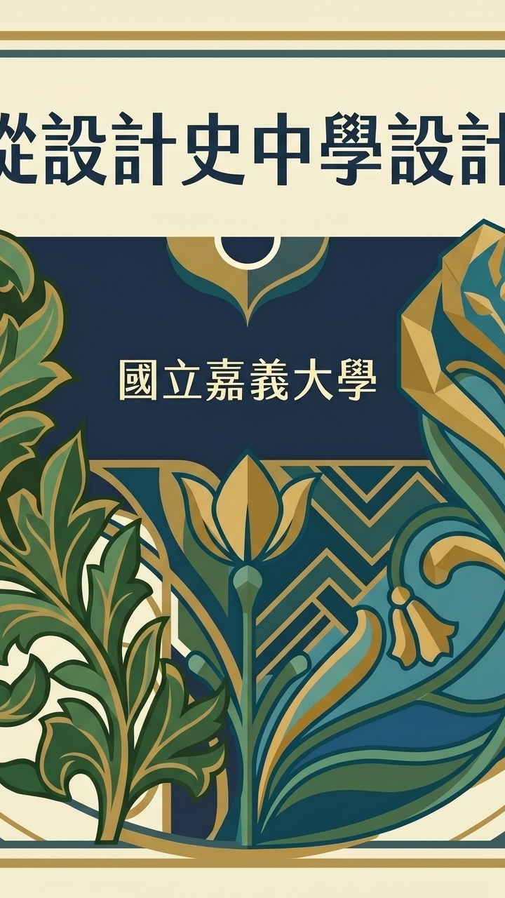 嘉義大學-115先修「從設計史中學設計」