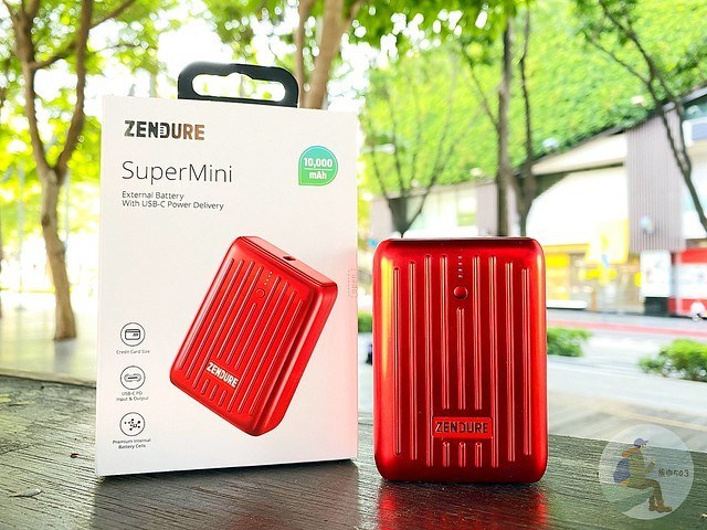 行動電源推薦-10000mAh SuperMini PD快充行動電源