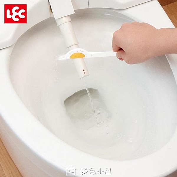 日本LEC麗固智能電動馬桶刷 創意縫隙刷清潔刷座便器刷 6個裝 多色小屋