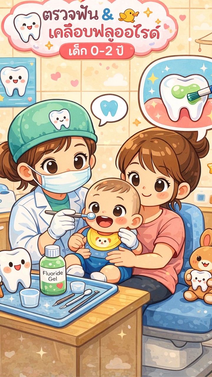 เบบี๋ฟันดี เริ่มที่ซี่แรก