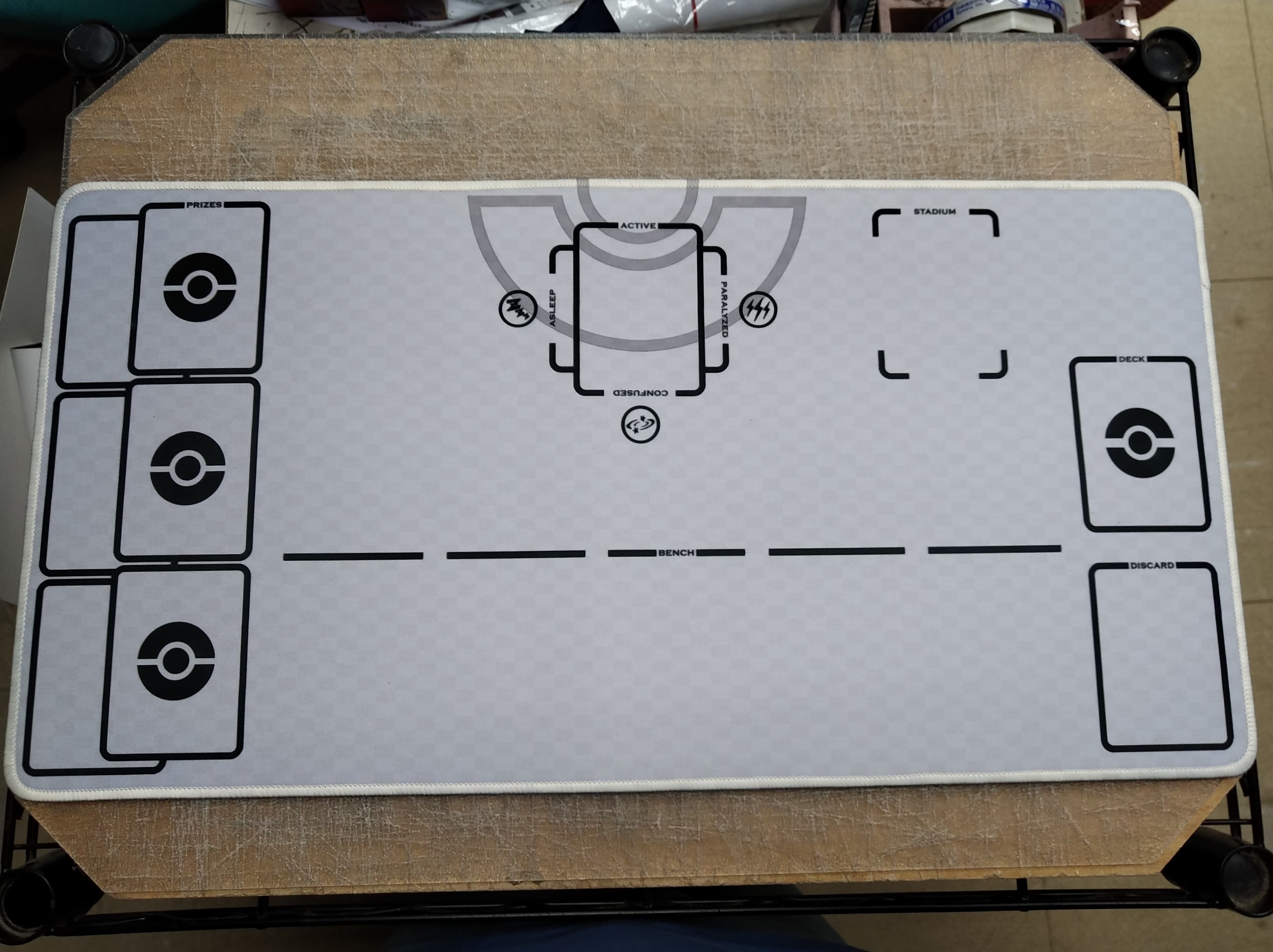 【桌遊周邊】寶可夢單人牌墊 神奇寶貝 PTCG 專用桌墊 桌布 含稅附發票 實體店面