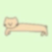 たくわんベンチねこ