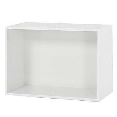 綠活居 阿爾斯環保2.2尺塑鋼開放式書櫃/收納櫃-65.5x31x43.5cm免組