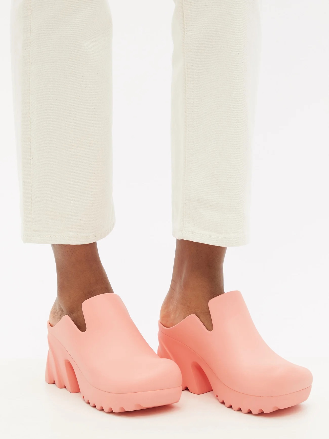 BOTTEGA VENETA Flash rubber clog mules