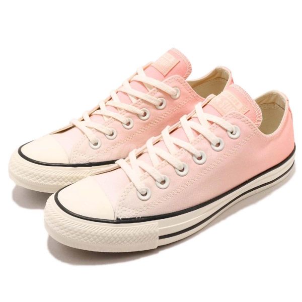 Converse Chuck Taylor All Star 白 粉紅 漸層設計 女鞋 低筒 帆布鞋【PUMP306】 561723C