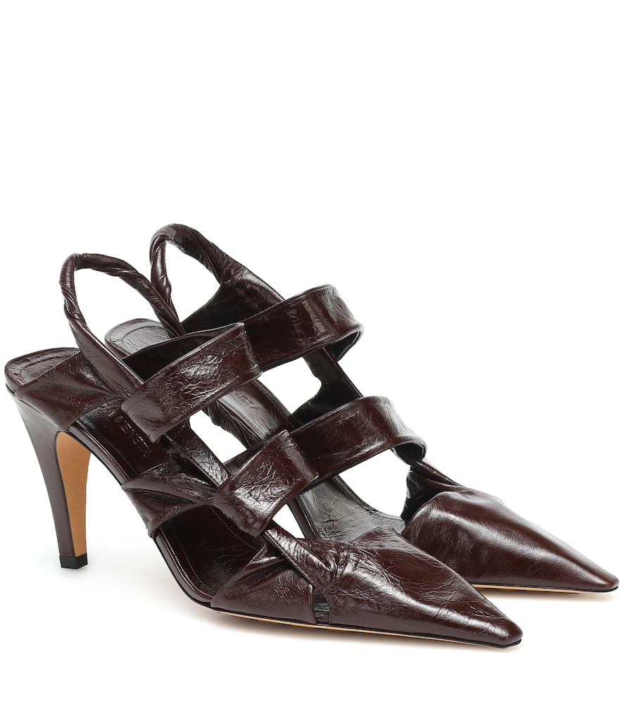 The caged BV Point pumps are the latest in a long line of coveted footwear from Bottega Veneta.