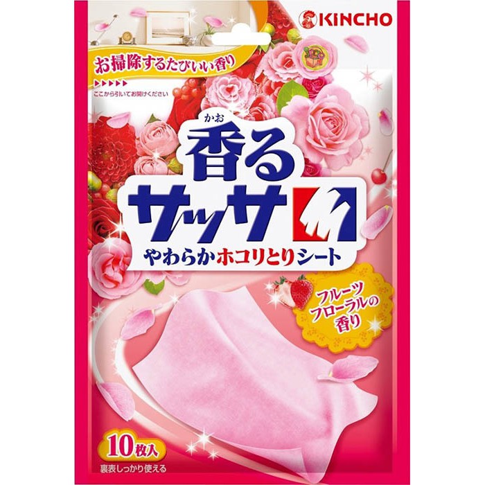KINCHO 金鳥牌 玫瑰芳香清潔片 10片入 【樂購RAGO】 日本製