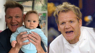 罵髒話基因強大？地獄廚神 Gordon Ramsay 驚訝發現 9 個月大兒子已經會爆粗口！