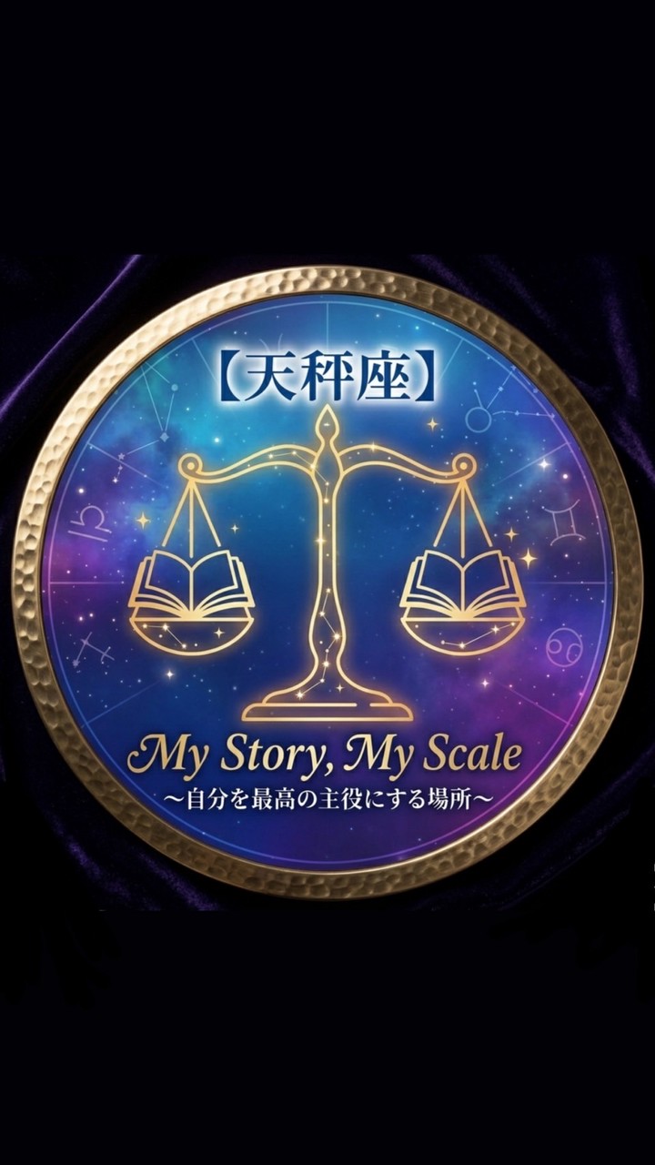 【天秤座】My Story, My Scale 〜自分を最高の主役にする場所〜