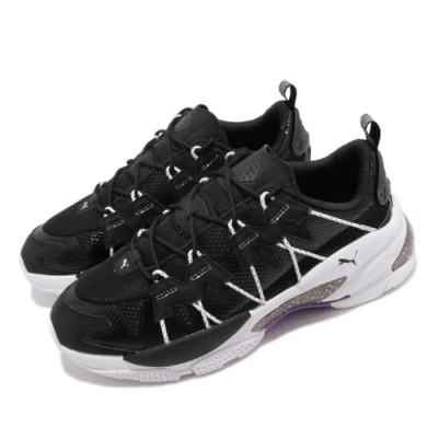 品牌: PUMA 型號: 37073601 LQD Cell Omega 特點: 線繩結構設計 復古 舒適 球鞋 情侶款 黑 白