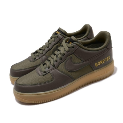 品牌: NIKE 型號:CK2630-200 Air Force 1 GTX 經典款 AF1 都市機能 運動 球鞋 情侶穿搭 綠 黑