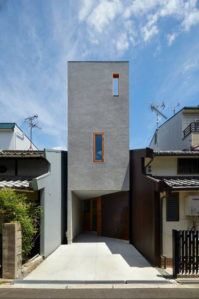 狹窄小坪數住宅美學 大阪 帝塚山の家 多功能木梯貫穿的小宅建築 Lavie行動家 Line Today