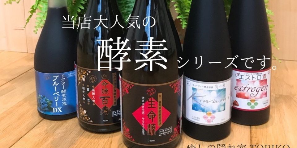 血液サラサラ酵素シリーズ | リンパ＆整体＆小顔専門店TORIKO本店