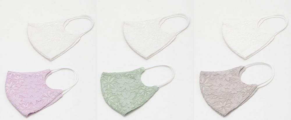 ハニーズの接触冷感マスク パステルカラー追加で再販売 2枚組580円