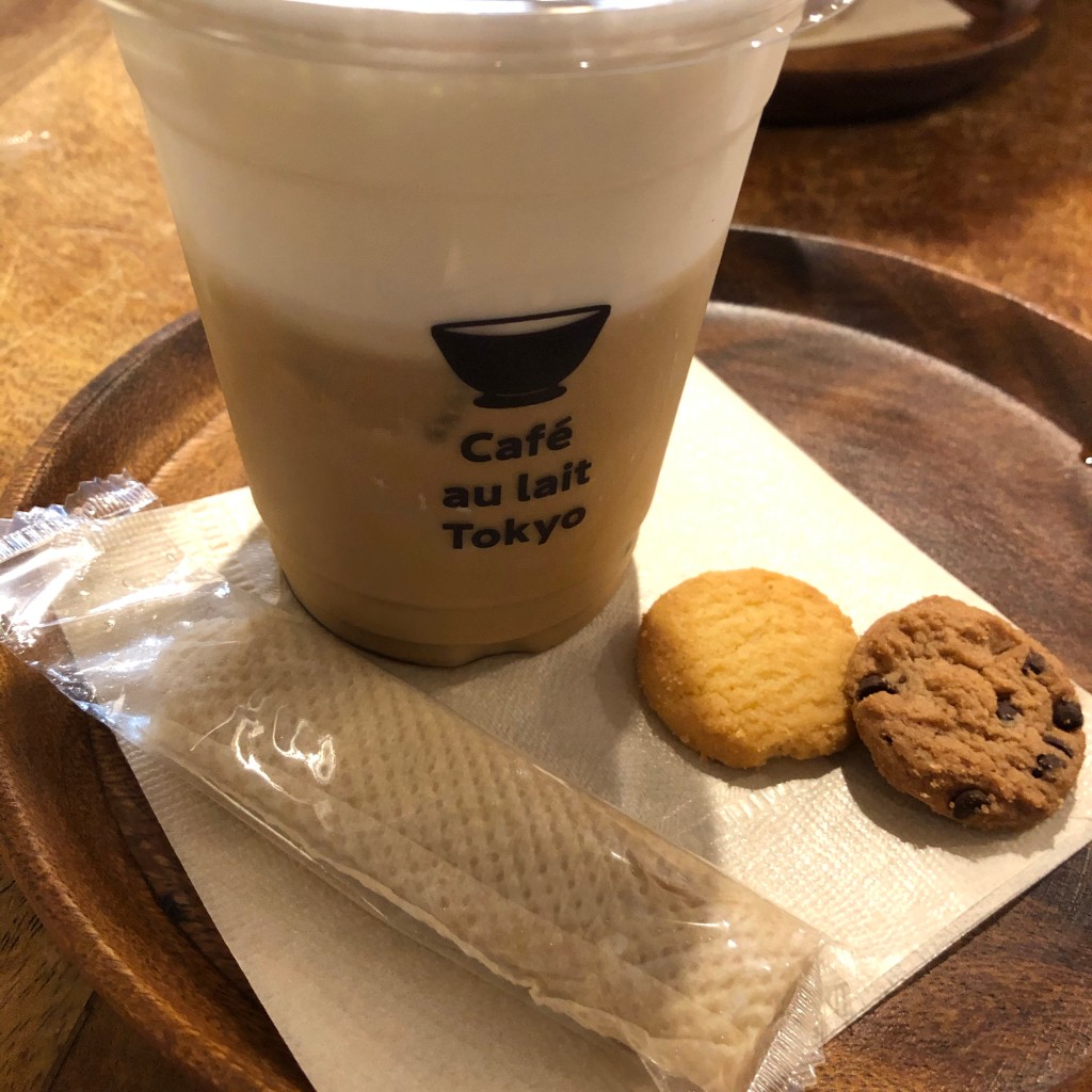 こしし外食大好きさんが投稿した東五反田カフェのお店Cafe au lait Tokyo/カフェ オ レ トーキョーの写真