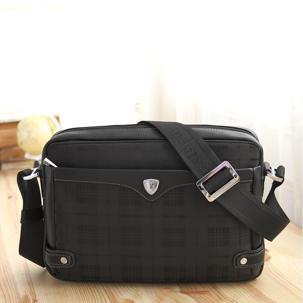 金安德森 紳士風尚 側肩橫式背包-大(KA-82004)