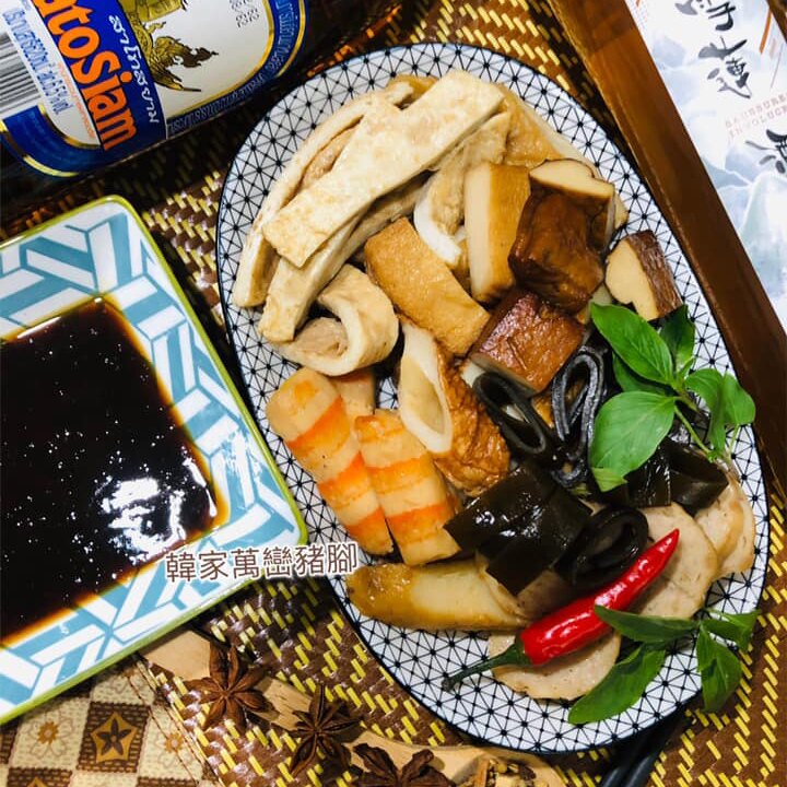 【韓家萬巒豬腳】綜合滷味拼盤系列組合含醬料