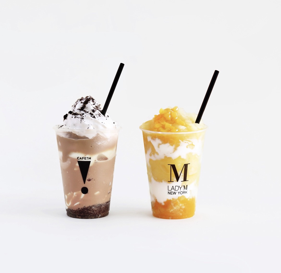 CAFEIN推 LADY M芒果千層冰沙、奶茶冰沙！