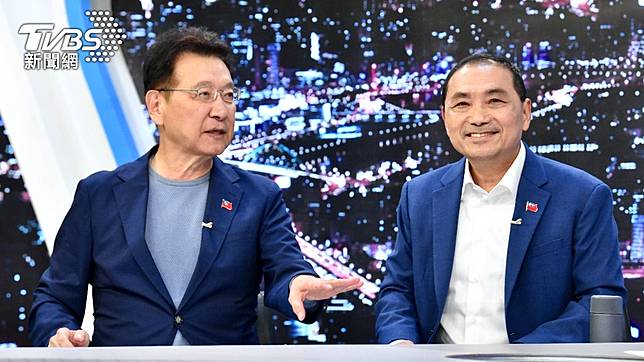 趙少康、侯友宜。（圖／TVBS資料畫面）