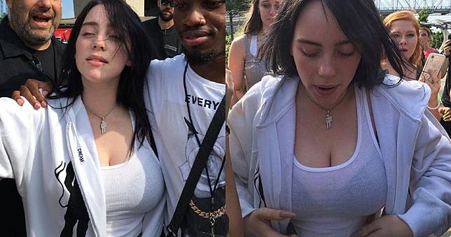 其實藏著巨乳 Billie Eilish 總穿超大尺碼潮衣 宣告 18 歲之後再考慮秀身材 Juksy街星 Line Today