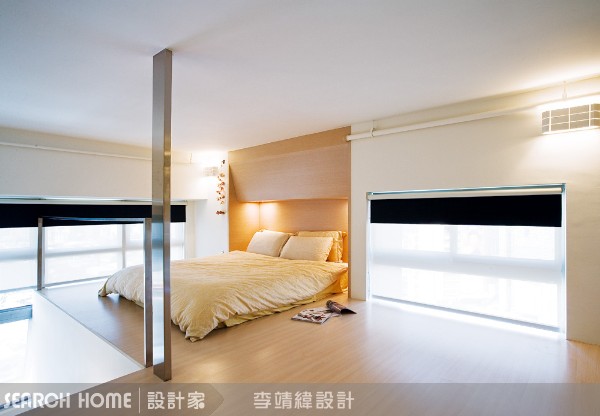回歸睡眠純粹品質　單純而不單調的臥房設計