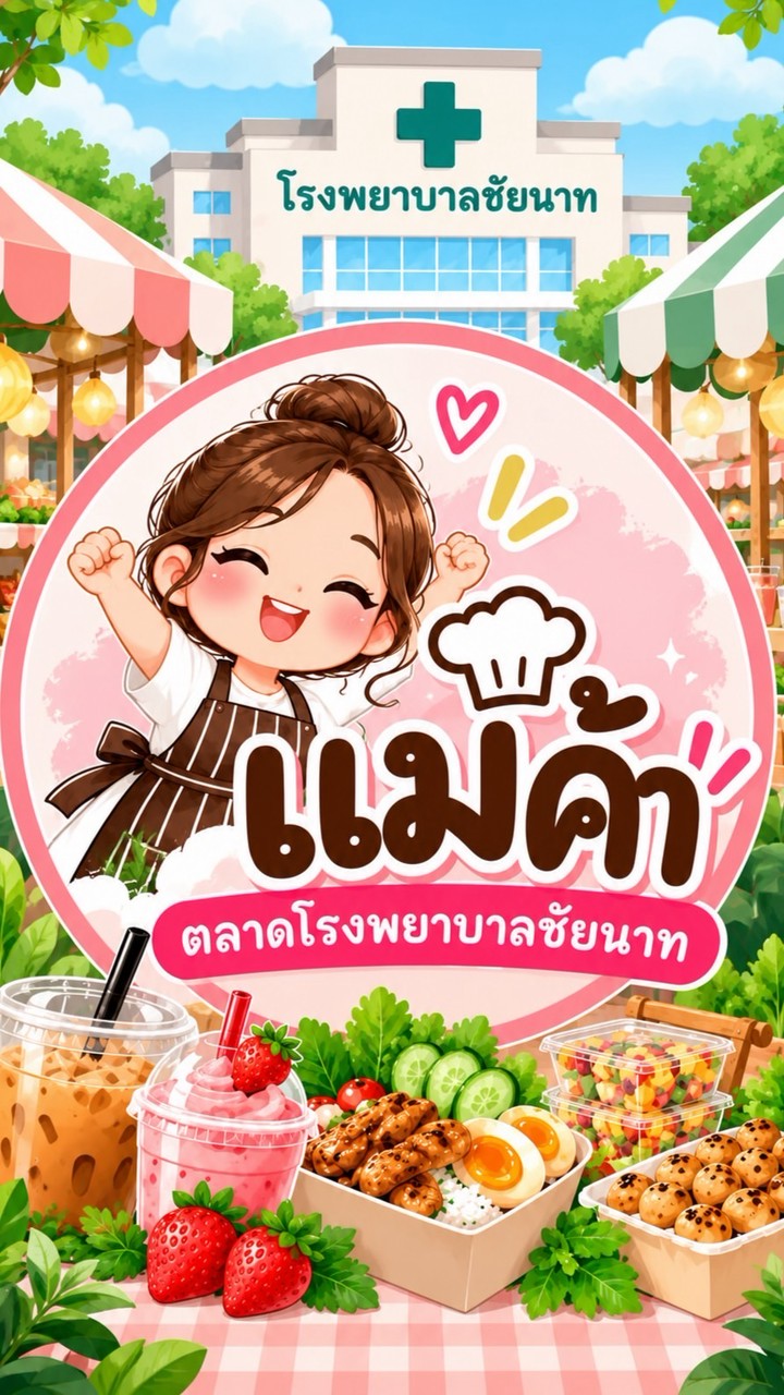 🏥แม่ค้า | ตลาดโรงพยาบาลชัยนาท