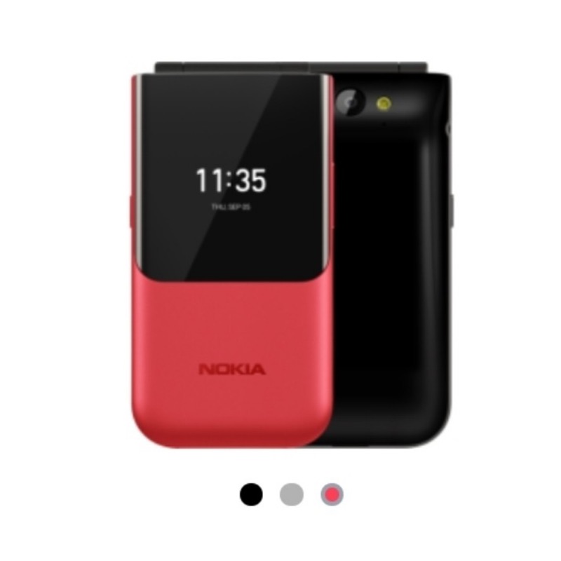 NOKIA 2720 型式認證號碼CCAF194G0630T2依代理商1年保固盒裝:Nokia 2720 Flip 裝置/快速指南/充電器/USB 充電器雙螢幕規格 NOKIA 2720 Flip翻蓋