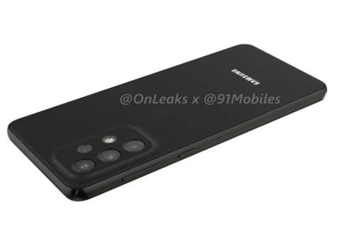 三星 Galaxy A33 5G 算繪圖曝光：6.4 英吋 FHD+ Super AMOLED 顯示幕，後置四鏡頭