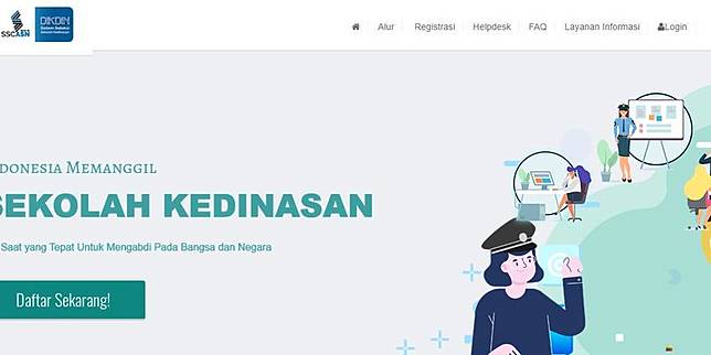 Sekolah Kedinasan Dengan Jumlah Pelamar Terbanyak Di Sscasn Bkn Kompas Com Line Today