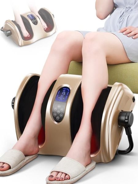 足部按摩 足機小腿足部腳部揉捏足底穴位儀家用腳底腿部腳步全自動按摩器DF 維多原創 免運