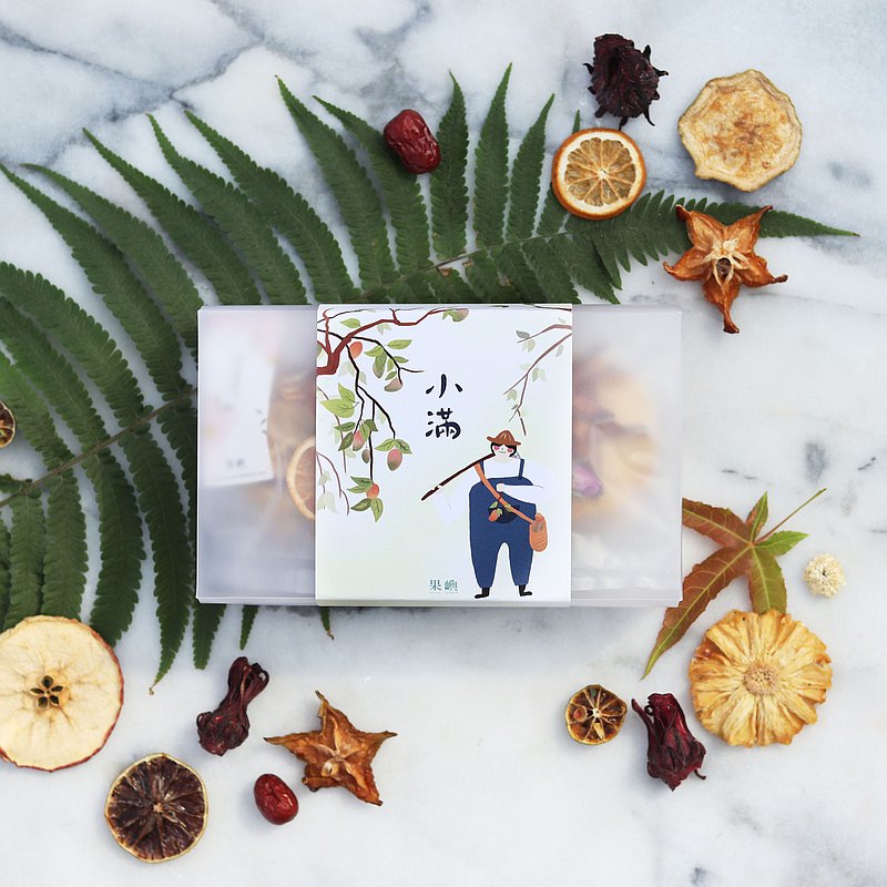 【端午節禮盒】端午自然限定款 | 小滿禮盒 | 島嶼果乾水8入