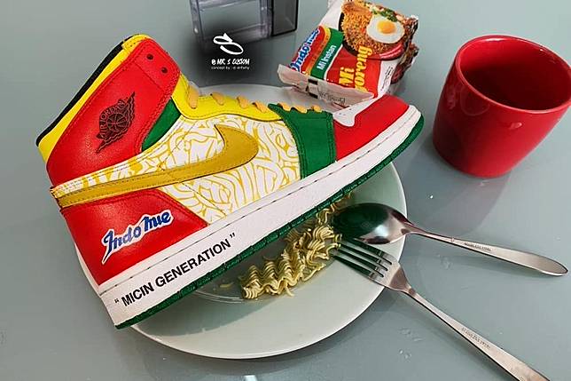 nike air jordan x indomie