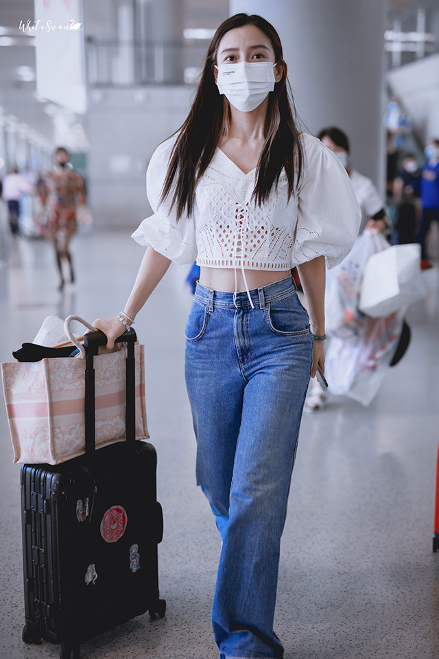 陸劇女星私服街拍造型10：楊穎Angelababy