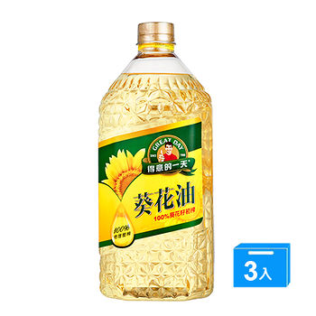 得意的一天葵花油3.5l*3