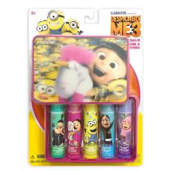 Minions超可愛兵兵盒裝護唇膏4g/0.14oz(五支入)