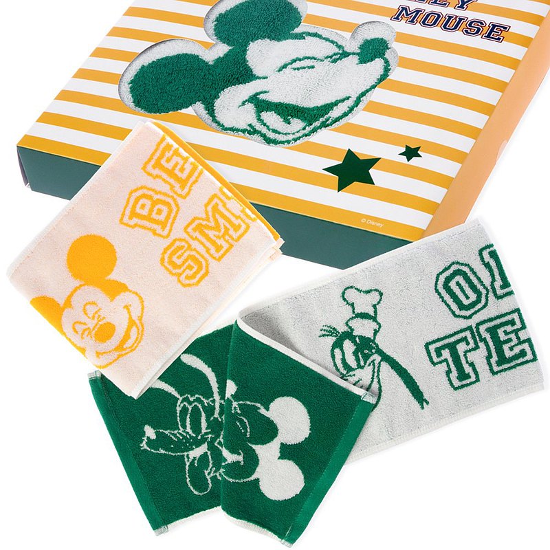 HOLA 迪士尼系列 運動米奇 運動毛巾 二入組 尺寸：長105，寬22，高1.5公分 重量：0.15公斤