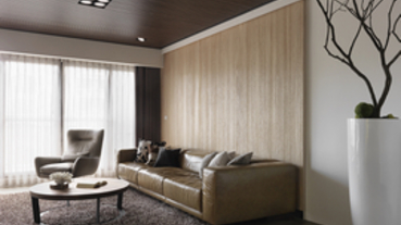 東方簡約的自然人文宅