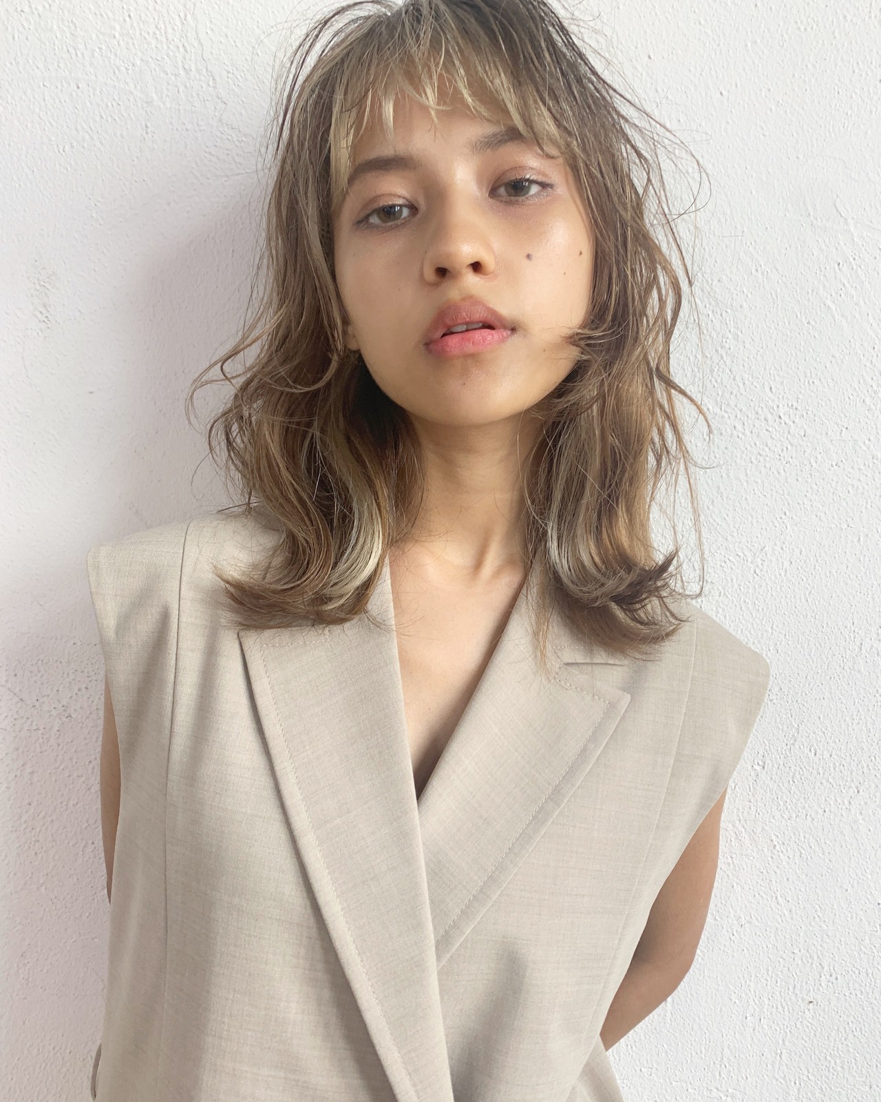 藤原紀香風ウルフヘアで年齢マイナス見せ