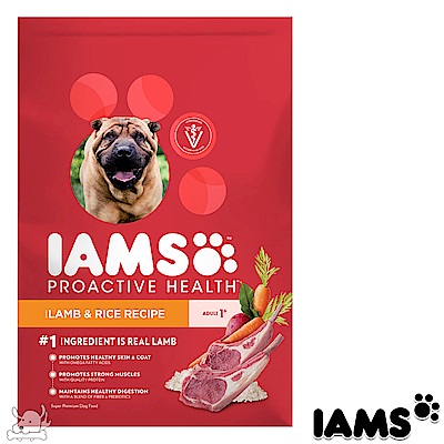 IAMS 愛慕思 健康優活 羊肉+米 成犬糧 15磅