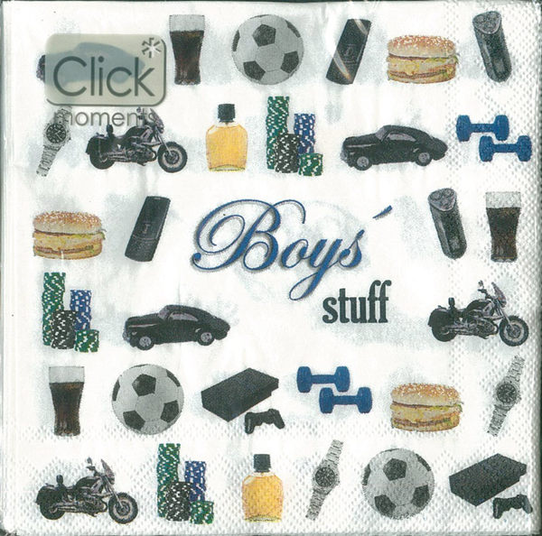 男孩玩物-德國 IHR 副品牌 Click moments 餐巾紙(25x25cm)