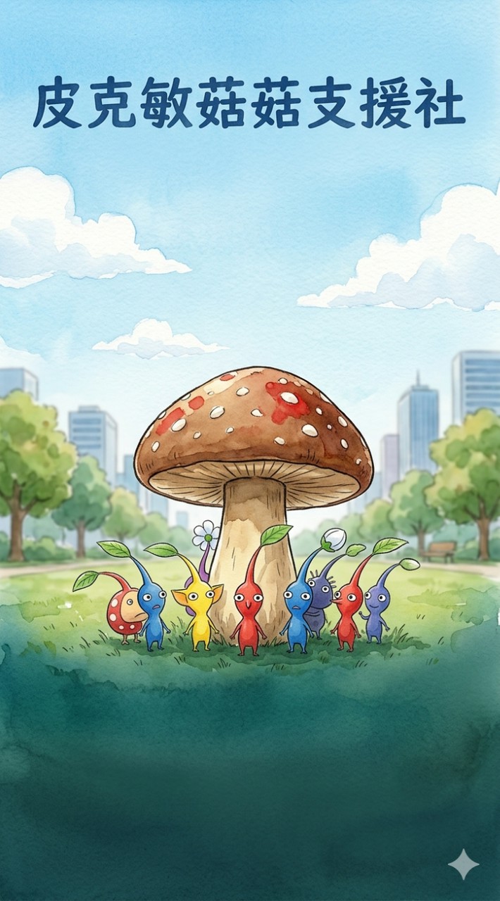 皮克敏菇菇支援社~！