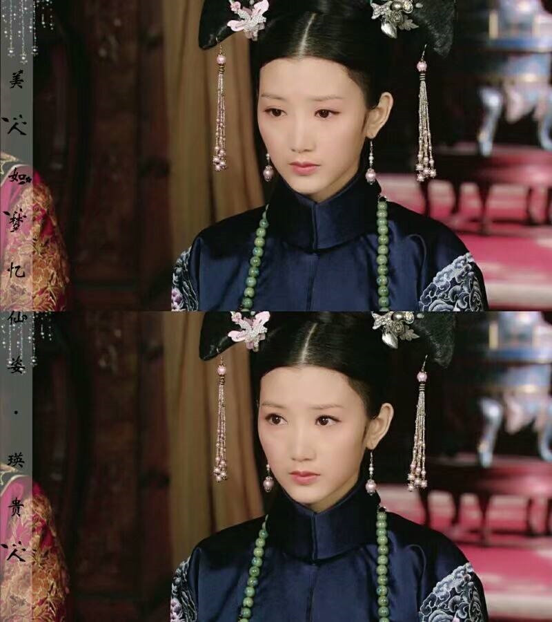 《三十而已》毛曉彤的古裝角色1：《甄嬛傳》瑛貴人