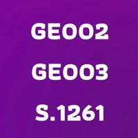 GE002 GE003 วันพุธ Section 1261