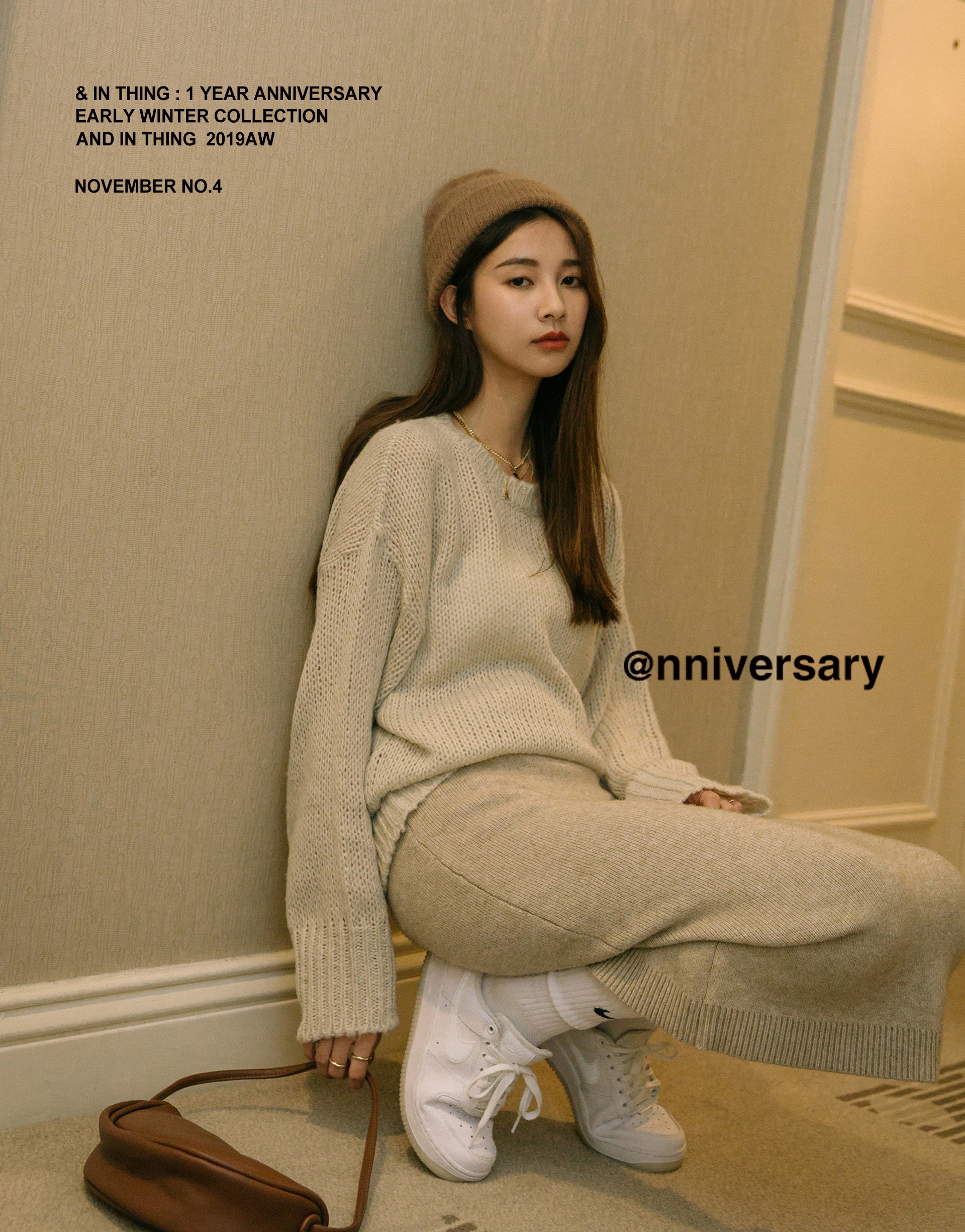 柔軟感針織/基本款圓領設計/簡單好搭配