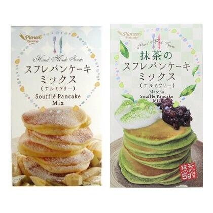 【江戶物語】派寧 Pioneer Pancake MIX 原味 抹茶 鬆餅粉 255g 舒芙蕾鬆餅粉 抹茶粉 日本進口