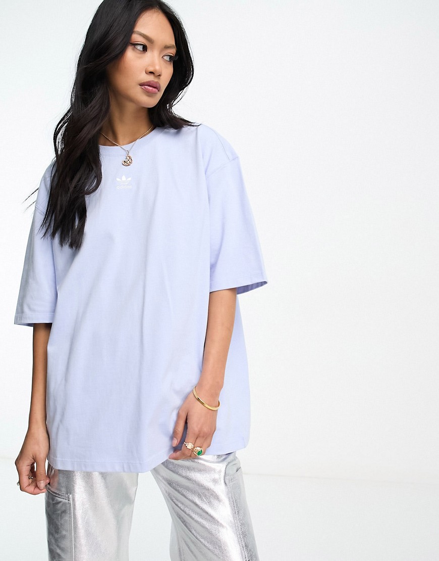 adidas Originals t-shirt in blue dawn