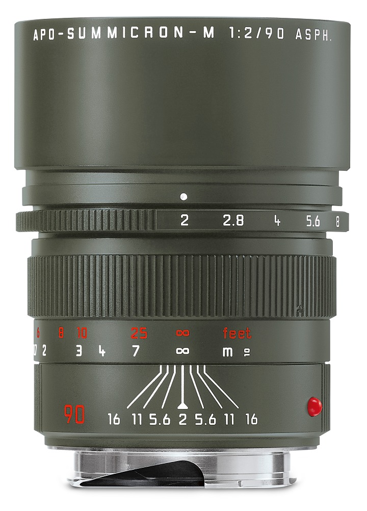 Leica 推出三款 M 鏡：75mm F2、28mm F2、90mm F2，並加入限量橄欖綠塗裝