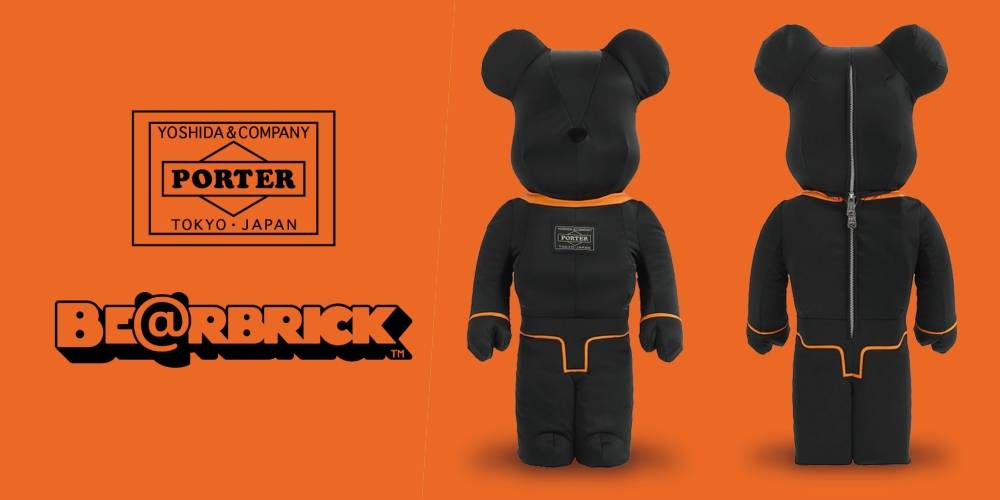 這個「黑魂公仔熊」必須收！PORTER x BE＠RBRICK TANKER BLACK 別注版