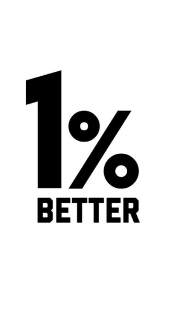 1% BETTER